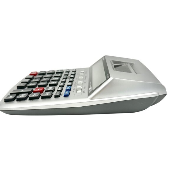 Canon P23-DHV-3 Printing Calculator Silver 12-Digit Display Portable w/ Adapter - Picture 8 of 13